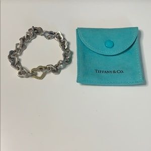 Tiffany & Co heart chain bracelet!